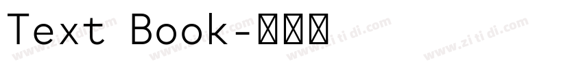 Text Book字体转换